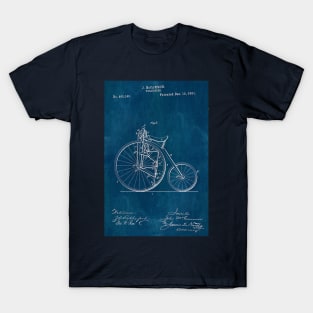 Blueprint Bicycle Patent T-Shirt